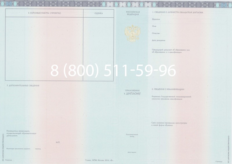Заказать Диплом магистра 2014-2024 года в Петрозаводске