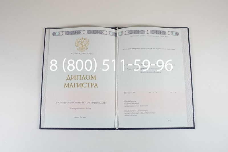 Диплом магистра 2014-2024 года в Петрозаводске