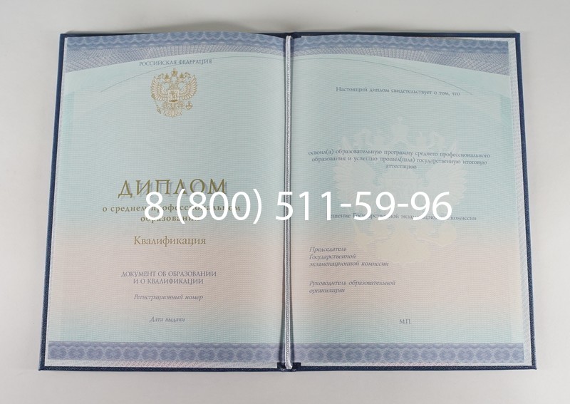 Диплом о среднем образовании (Спецбланк) 2014-2024 года в Петрозаводске
